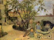 Paul Gauguin, Garden in Vaugirard